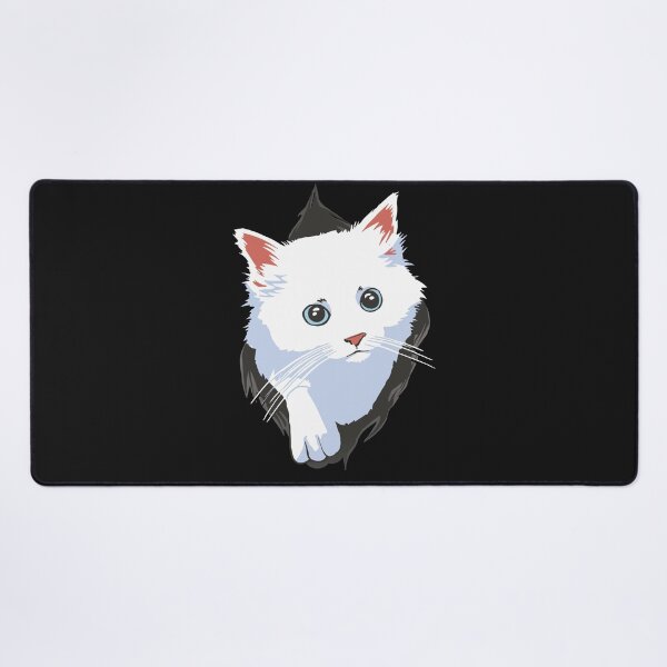 Item preview, White tomcat, white cat designed and sold by DerSenat.