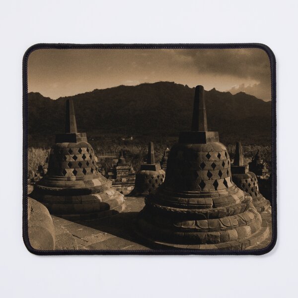 Item preview, Temple of Borobudur in sepia designed and sold by FotoMahieu.