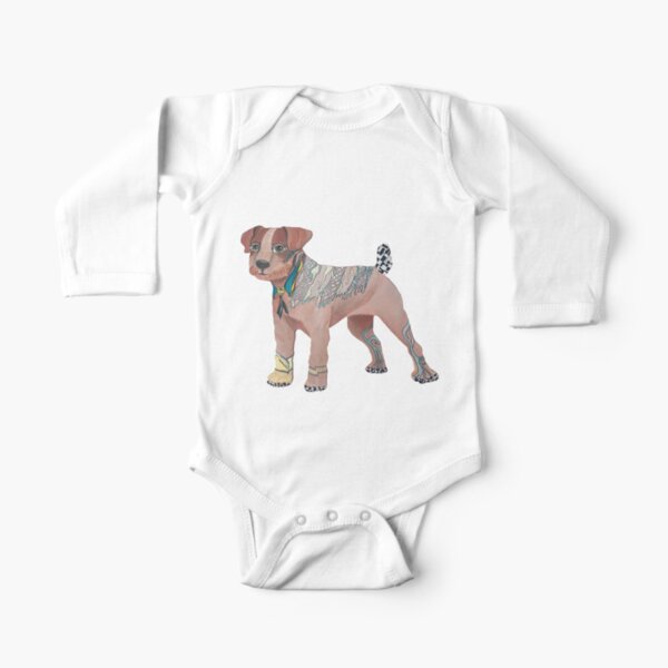 Dog Lovers Long Sleeve Baby One-Piece