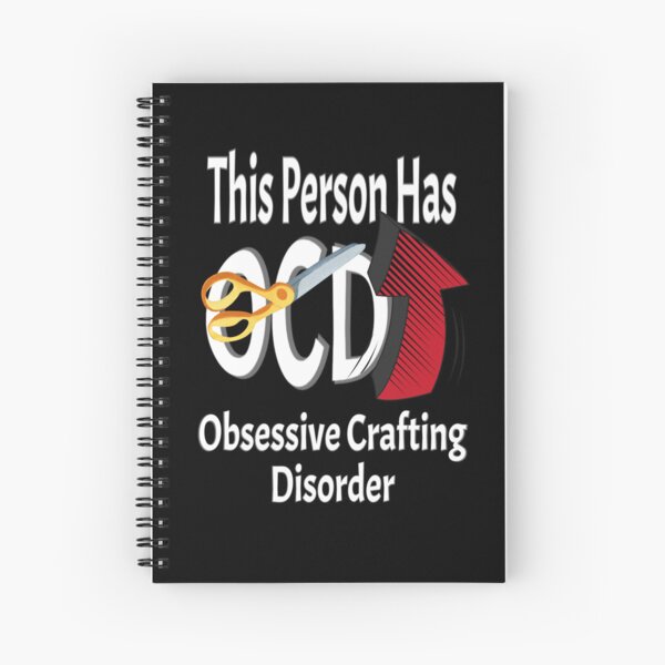 Item preview, This Person Has OCD Obsessive Crafting Disorder designed and sold by Treasurekey.
