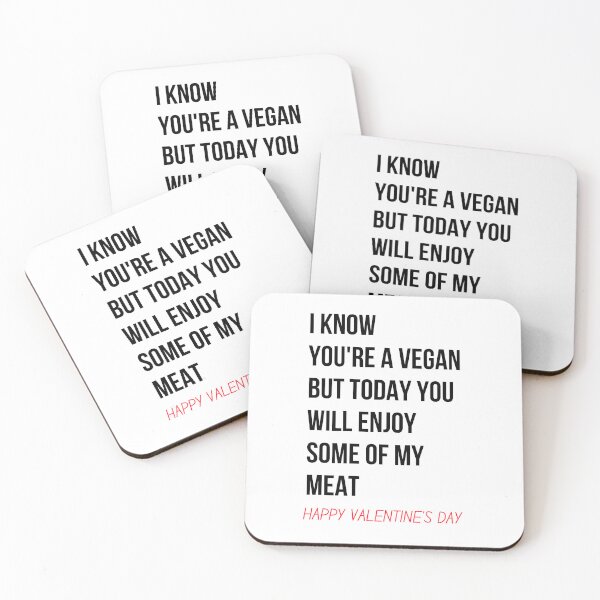Item preview, Funny Naughty Valentines Day Gifts For Her | Vegan designed and sold by TextToTee.