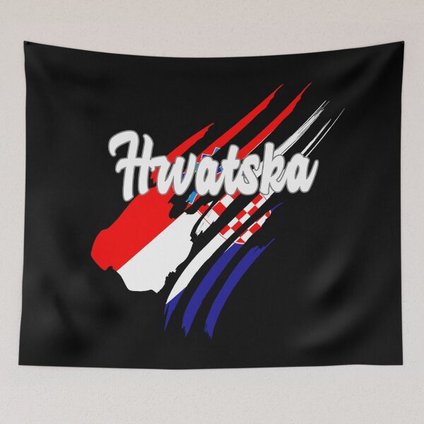 Artikelvorschau, Croatia Hrvatska zastava - Kroatien Flagge entworfen und verkauft von Dubbra.