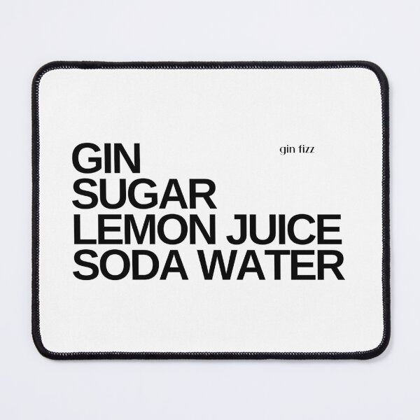 Item preview, Giz Fizz cocktail designed and sold by ALushLifeManual.