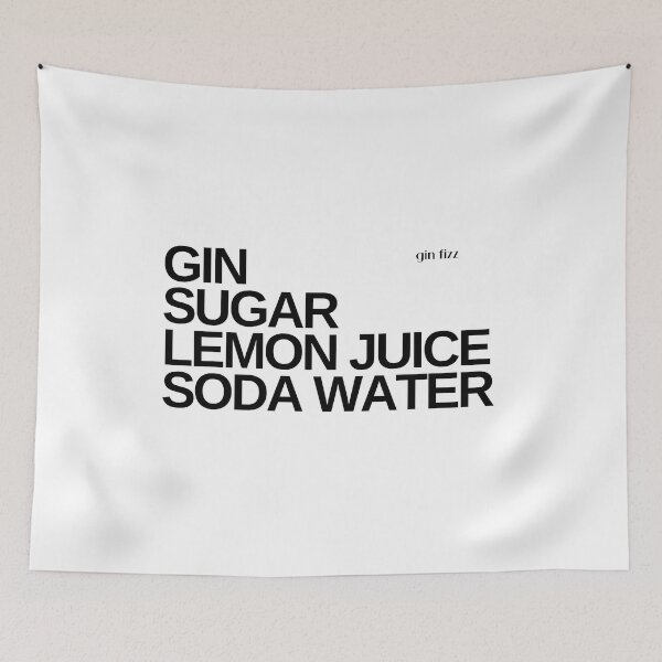 Item preview, Giz Fizz cocktail designed and sold by ALushLifeManual.