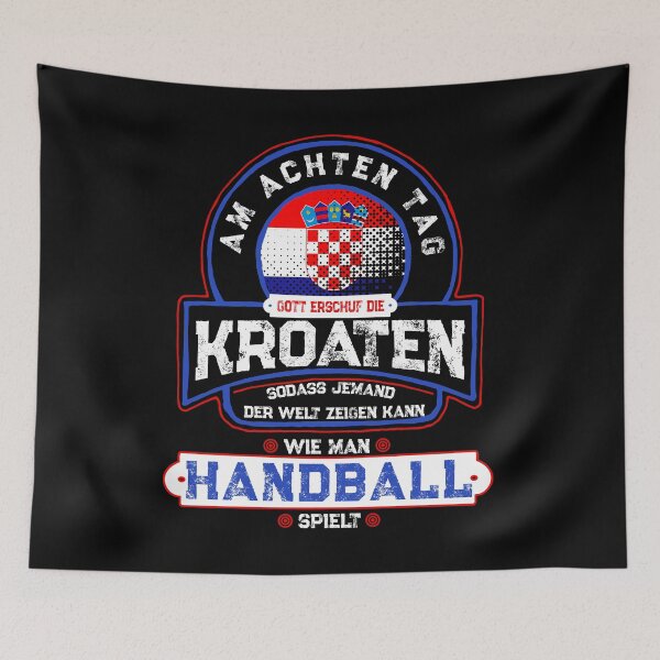 Artikelvorschau, Kroatien Rukomet Handball Hrvatska entworfen und verkauft von Dubbra.