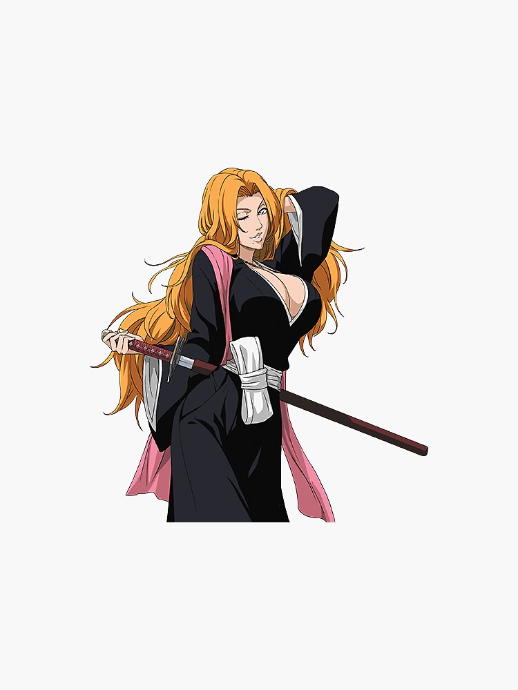 "Rangiku" Sticker for Sale by MoMoCrAzYPlAcE Redbubble