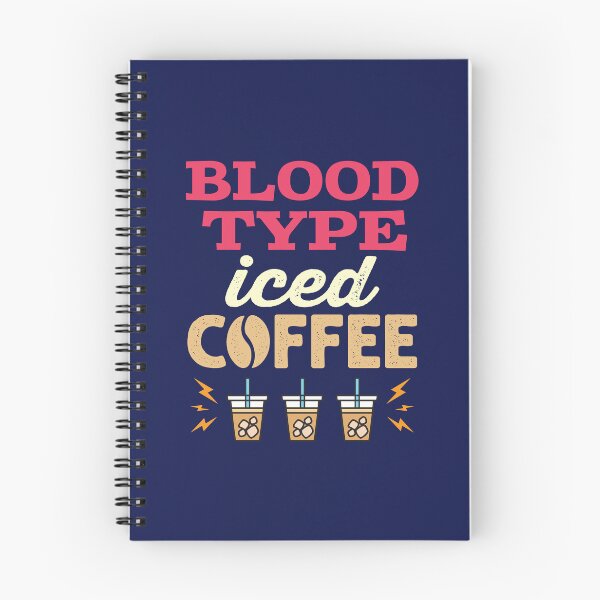 Item preview, Blood Type Iced Coffee designed and sold by jaygo.