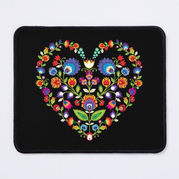 Item preview, Valtentine's Day Folk Heart designed and sold by FK-UK.