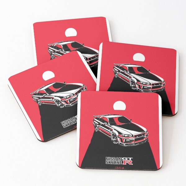 Item preview, Red Sun - Nissan GTR R34 designed and sold by Svet Stoya.
