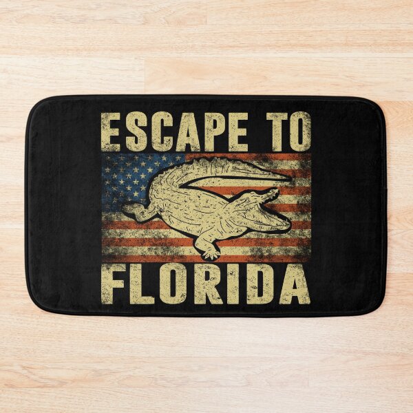 Item preview,  Escape To Florida Funny Vintage Ron DeSantis Sarcasm Retro US Flag designed and sold by GraphifyArt.