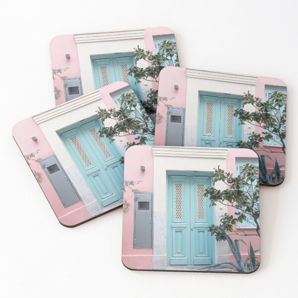 Item preview, Pink House in Athens #1 #wall #art designed and sold by Anita's & Bella's Art.