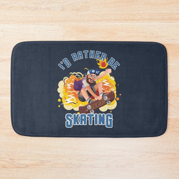 Item preview, I'd rather be Skating! designed and sold by GamerGeekMedia.