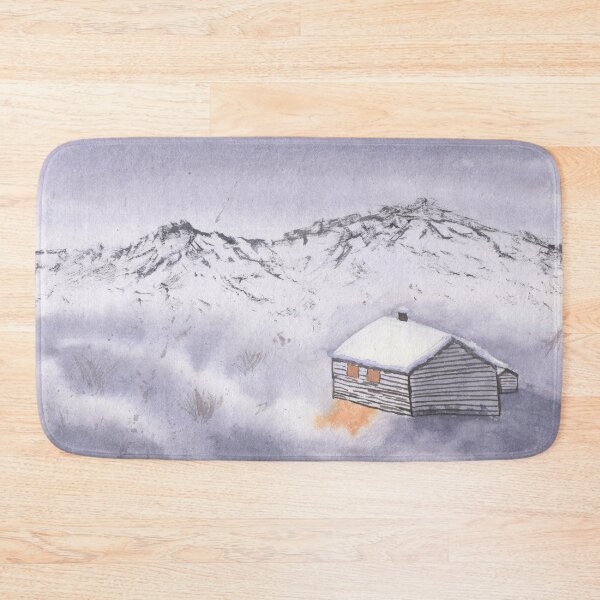 Item preview, Snowy Houses Painting Design designed and sold by galleasstudio.