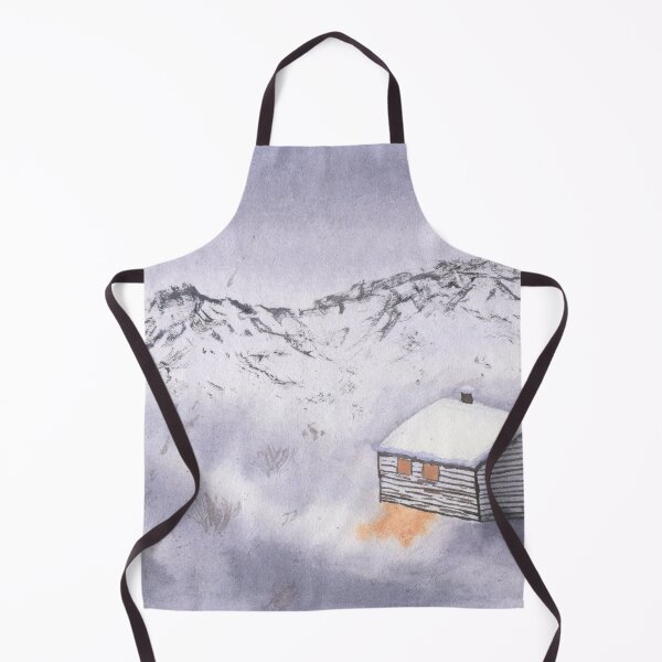 Item preview, Snowy Houses Painting Design designed and sold by galleasstudio.