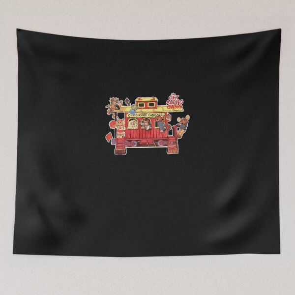 Item preview, Get Along Gang Retro 80s Throwback Tribute Sticker designed and sold by MarkSchweda.