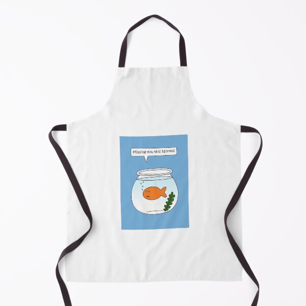 Item preview, Missing You at Norooz Cartoon Talking Goldfish designed and sold by KateTaylor.