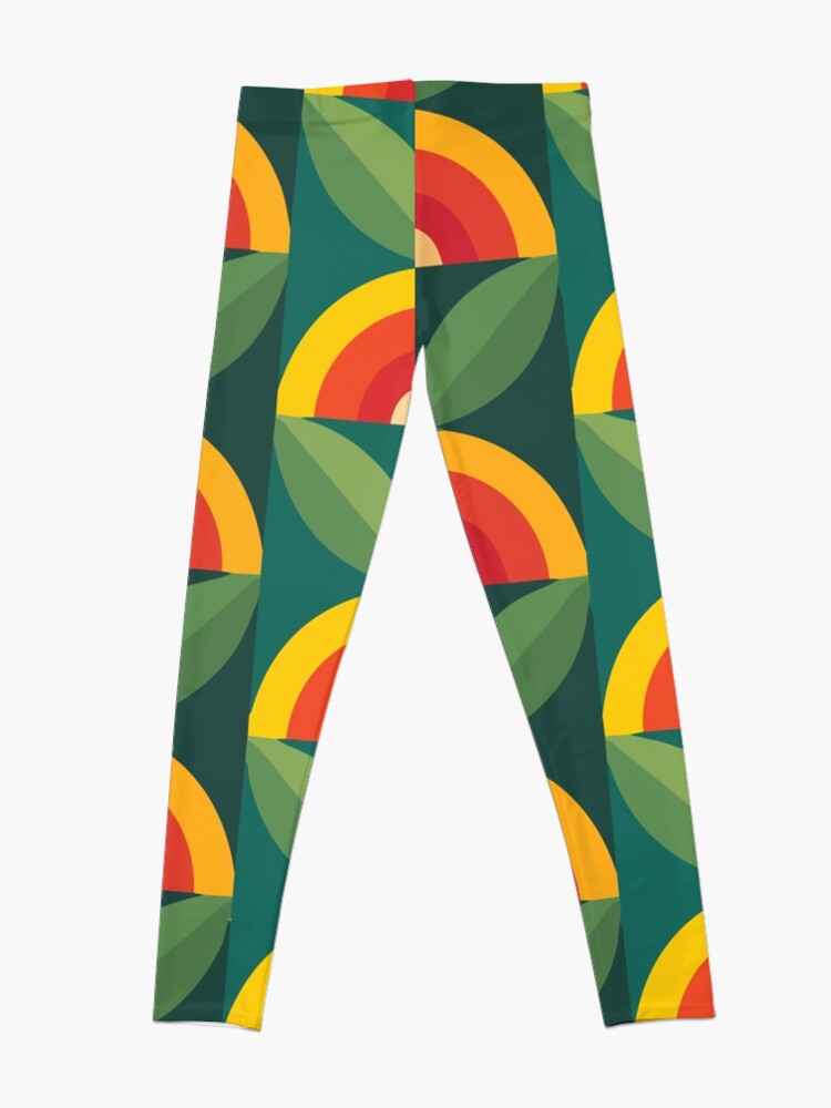 Disover Fruits Exotic Tropic Decoration Style Leggings