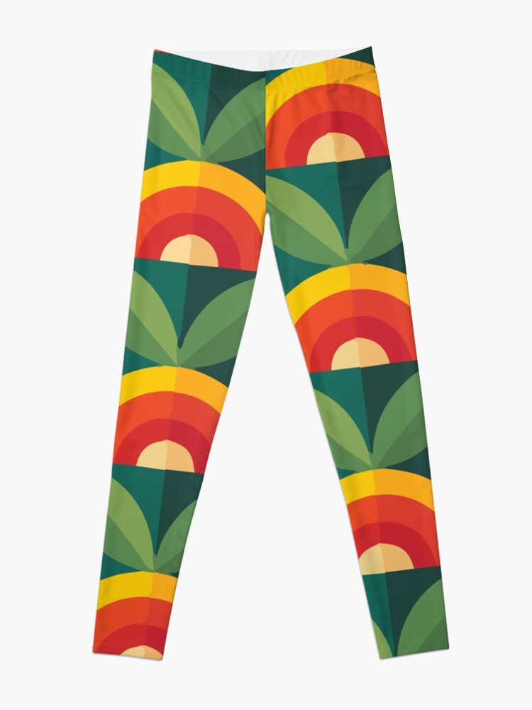 Disover Fruits Exotic Tropic Decoration Style Leggings
