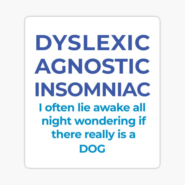 I Put The Sexy In Dyslexia Vinyl Sticker Decal Funny Joke Car Truck Window Gift - Die - Foto 2
