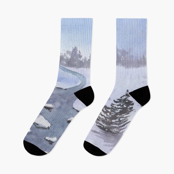 Item preview, Icy Stream Painting Design designed and sold by galleasstudio.