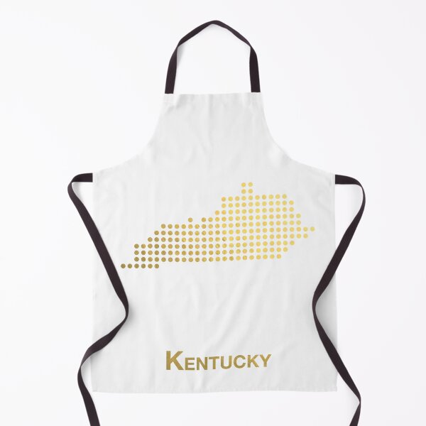 Item preview, Kentucky gold dotted map designed and sold by captaingursel.