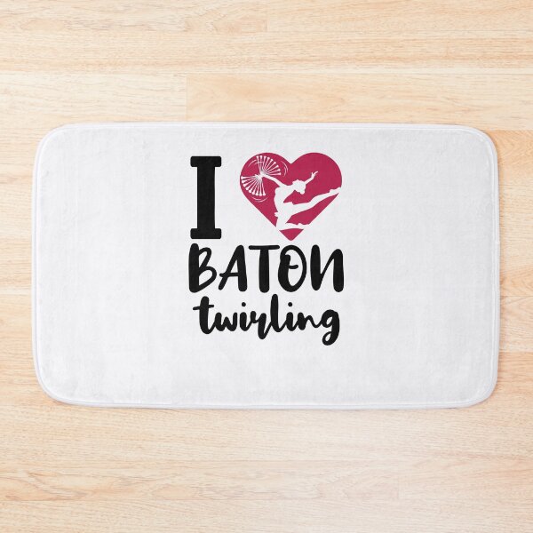 Item preview, I Love Baton Twirling Twirler Twirl designed and sold by jaygo.