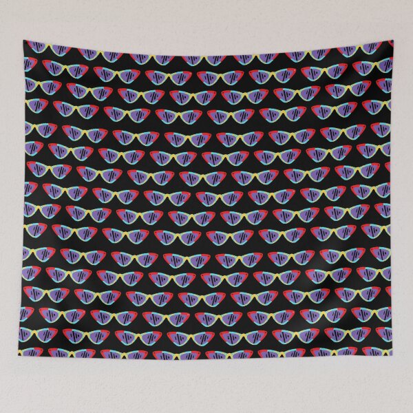 Item preview, Colorful Hipster Eyeglasses Pattern Cute And Beautiful Eyeglasses Pattern designed and sold by SeemDev786.