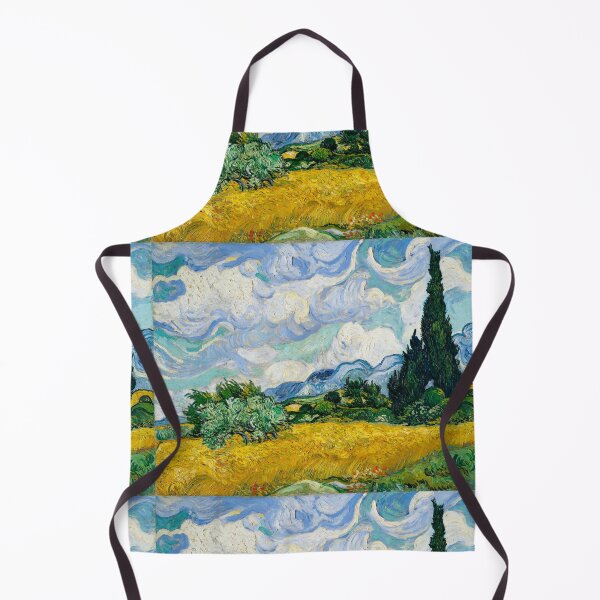 Item preview, Wheat Field with Cypresses (1889) by Vincent Van Gogh designed and sold by The-Lerach.