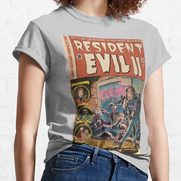 Resident Evil 2 fan art Comic book cover Classic T-Shirt