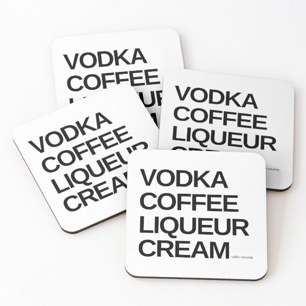 Item preview, White Russian cocktail designed and sold by ALushLifeManual.