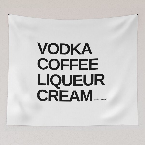 Item preview, White Russian cocktail designed and sold by ALushLifeManual.