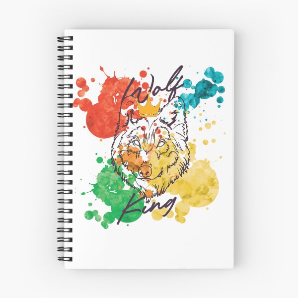 Item preview, Wolf King - Paint Splash Design designed and sold by onjcdesign.