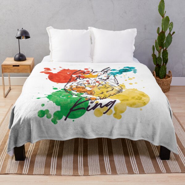 Item preview, Wolf King - Paint Splash Design designed and sold by onjcdesign.