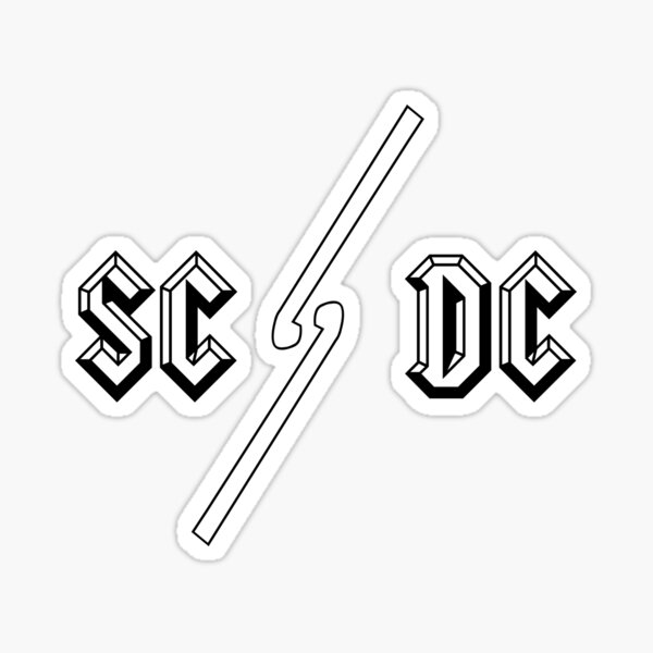 SC / DC Sticker