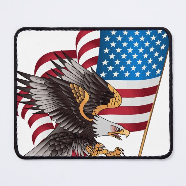 Item preview, bald eagle usa american flag eagle designed and sold by pajosudig.