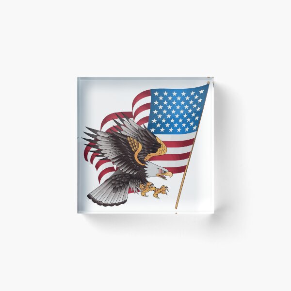 Item preview, bald eagle usa american flag eagle designed and sold by pajosudig.