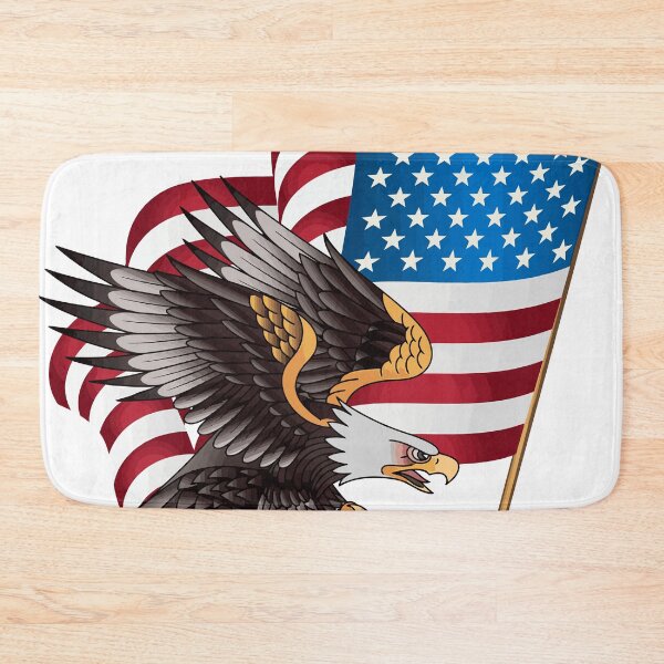 Item preview, bald eagle usa american flag eagle designed and sold by pajosudig.