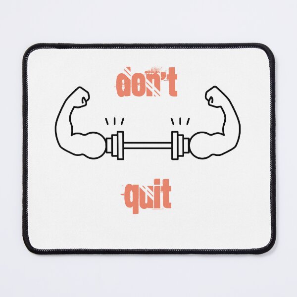 Item preview, Don't quit with arms and dumble designed and sold by atktdesigns.