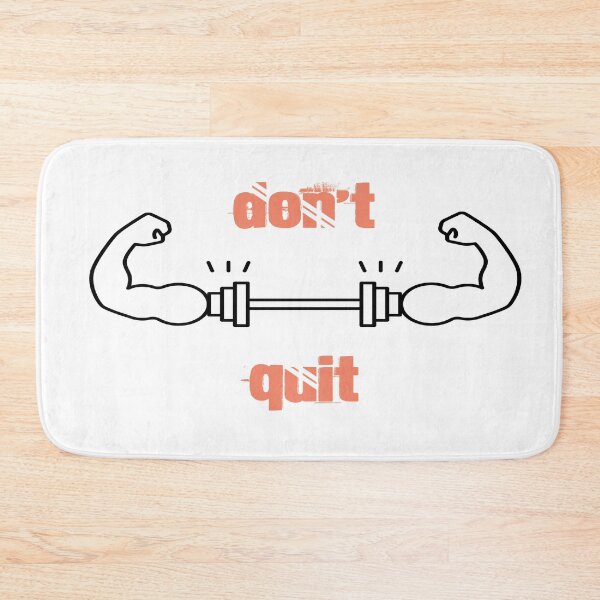 Item preview, Don't quit with arms and dumble designed and sold by atktdesigns.
