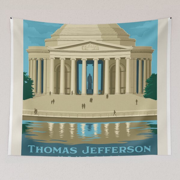 Item preview, Thomas Jefferson Memorial  Washington, D.C.  designed and sold by BabyBookDragon.