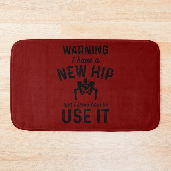 Item preview, Warning I Have A New Hip Hip Hooray - Funny Medical Pun Student Quotes Gifts designed and sold by ferdaousseshop.
