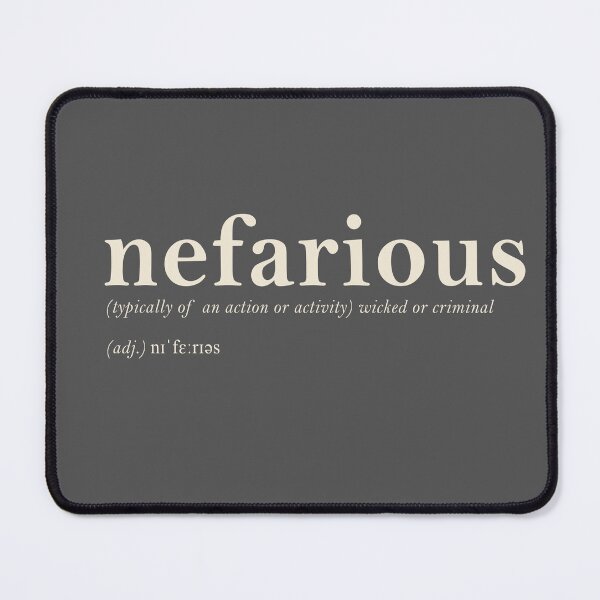 Item preview, Nefarious designed and sold by rogue-design.