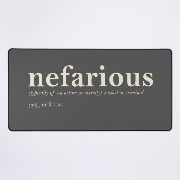 Item preview, Nefarious designed and sold by rogue-design.