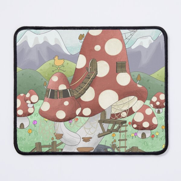 Item preview, Mushroom Village designed and sold by LadybugDraws.