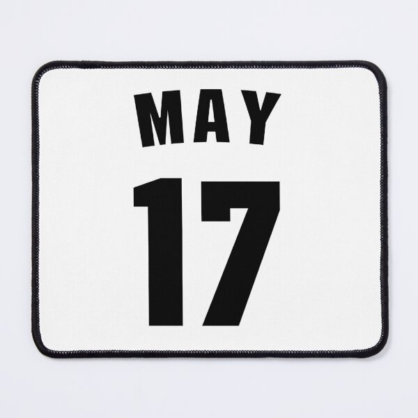 Item preview, Date of birth 17 may birthday gift sport design designed and sold by Panya-Design.