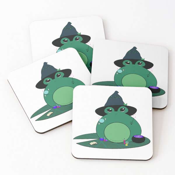Item preview, Magical Frog Witch  designed and sold by ghost-cookies.