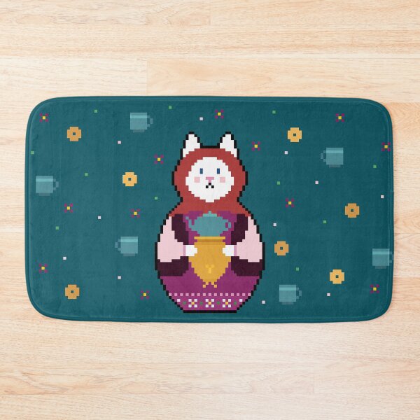 Item preview, Matryoshkat Tea Time designed and sold by katnanigans.