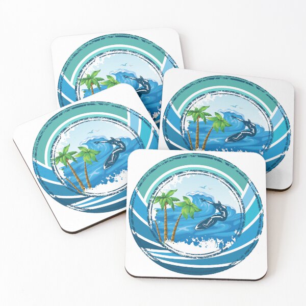 Item preview, Surfer Beach Waves  designed and sold by onjcdesign.