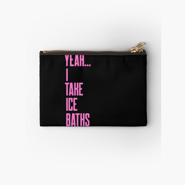 Item preview, Yeah I Take Ice Baths - Pink Text - Wild Swimming Tees designed and sold by WildSwimming.