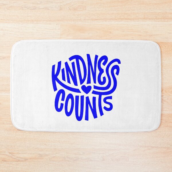 Item preview, kindness counts, motivational statement quote designed and sold by TrueType.